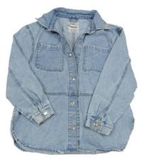 Modrá riflová bunda Page one young