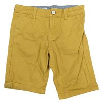 Pískové plátěné chino kraťasy Denim Co.