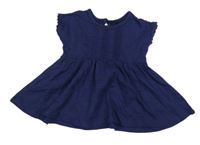 Tmavomodré bavlněné šaty George 