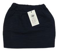 Nové - Tmavomodrá prošívaná sukně Name it