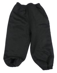 Černé tepláky Shein