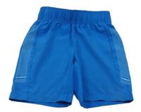 Modré sportovní kraťasy s potiskem Dunnes