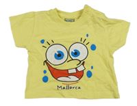 Žluté tričko se SpongeBobem 
