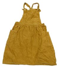 Písková manšestrová laclová sukně H&M