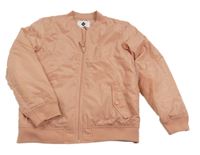 Pudrový šusťákový zateplený bomber TEX