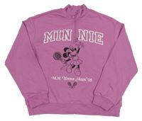 Růžovofialová mikina s Minnie LC WaIKIKI