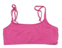 Fuchsiová žebrovaná plavková lambáda