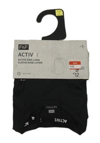 Nové - černé funkční sportovní triko F&F