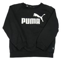 Černá mikina s logem PUMA