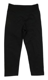 Černé sportovní capri legíny H&M