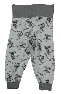 Bílé lehké tepláky s Bugs Bunnym