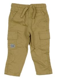 Pískové lehké cargo kalhoty Dunnes