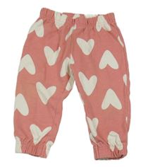 Starorůžové tepláky se srdíčky Ergee