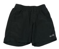 Černé šusťákové kraťasy