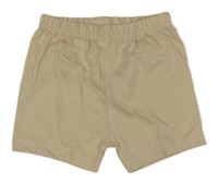 Béžové bavlněné kraťasy Nutmeg