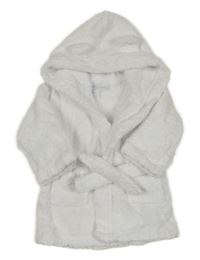 Bílý froté župan s kapucí The Little White Company