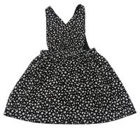 Černo-šedé vzorované laclové šaty Nutmeg