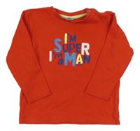 Červené triko s nápisem S. Oliver