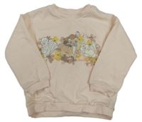 Světlerůžová mikina s Bambim a kamarády Disney