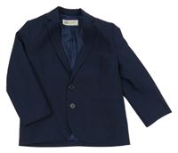 Tmavomodré slavnostní sako H&M