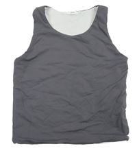 Šedý crop top Zara