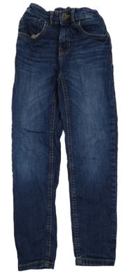 Tmavomodré skinny rifle Zara