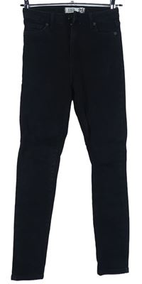 Dámské černé skinny rifle Zeo 