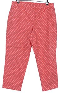 Dámské korálové květované tregíny Land´s End 