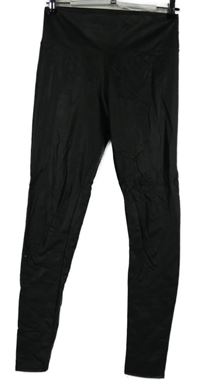 Dámské černé koženkové tregíny Yu & Me 