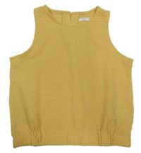 Žlutý crop top Next