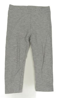 Šedé melírované legíny C&A