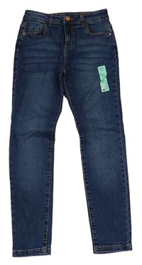 Tmavomodré skinny rifle Denim Co.