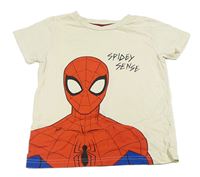 Béžové tričko se Spidermanem Marvel