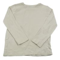 Béžové žebrované triko Matalan