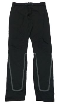 Černé thermo legíny Kipsta