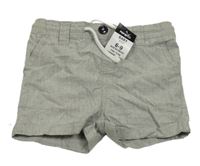 Nové - Šedé plátěné kraťasy Pep&Co