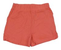 Korálové bavlněné kraťasy Nutmeg