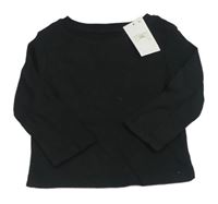 Černé vzorované triko Primark