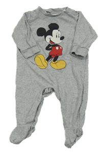 Šedý overal s Mickeym H&M