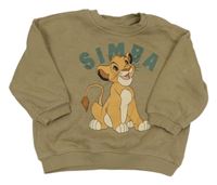 Béžová mikina se Simbou H&M