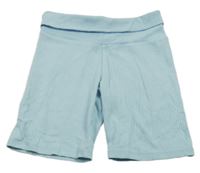 Světlemodré žebrované kraťasy Page one young