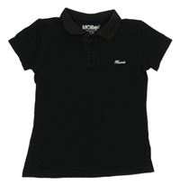 Černé polo tričko Mornio