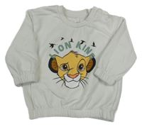 Bílá oversize mikina se Simbou Primark