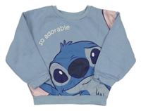 Světlemodrá oversize mikina se Stitchem C&A