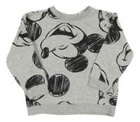 Šedá mikina s Mickeym H&M