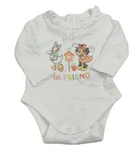 Bílé body s Minnie a Daisy a volánkem PRIMARK