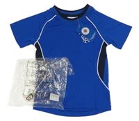 Nové - safírovo-černý dres s písmenky RANGERS