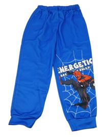 Cobaltově modré tepláky se superhrdinou SHEIN