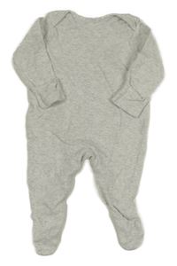 Světlešedý melírovaný overal George