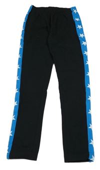 Černo-modré legíny s hvězdičkami bpc